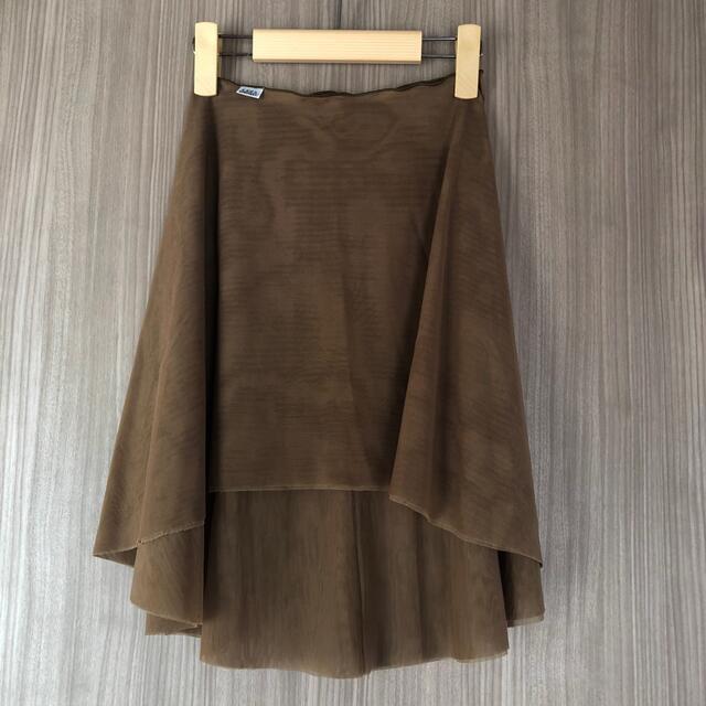 【美品】バレエホリックプルオンスカート限定色Bronze Olive SMサイズ