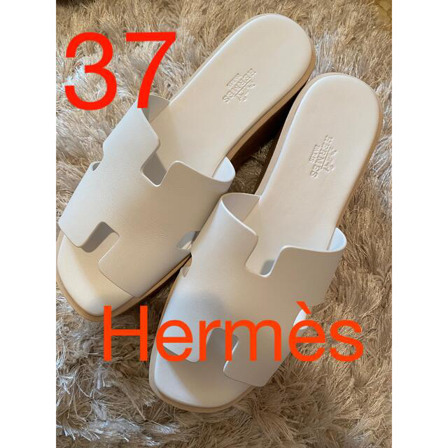珍しい Hermes サイズ37 完売品 新品 エルメスサンダル エズ30