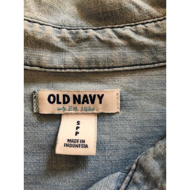 Old Navy(オールドネイビー)のオールドネイビー　デニムシャツ レディースのトップス(シャツ/ブラウス(長袖/七分))の商品写真