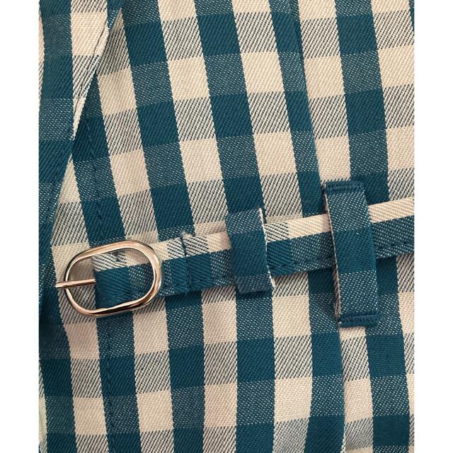 LE CIEL BLEU(ルシェルブルー)のle ciel bleu Gingham Pocket Belt Pants レディースのパンツ(カジュアルパンツ)の商品写真