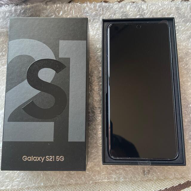 【新品未使用】Galaxy S21 5G SCG09 256GB
