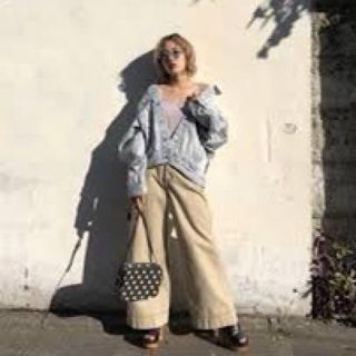 マウジー(moussy)の MOUSSY BLEACH DENIM JACKET(Gジャン/デニムジャケット)