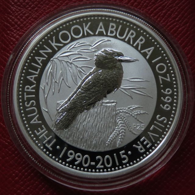 オーストラリア 2015年 カワセミ １オンス純銀貨