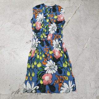 美品　MARNI マルニ　ワンピース　花柄　フラワー　ペインティング