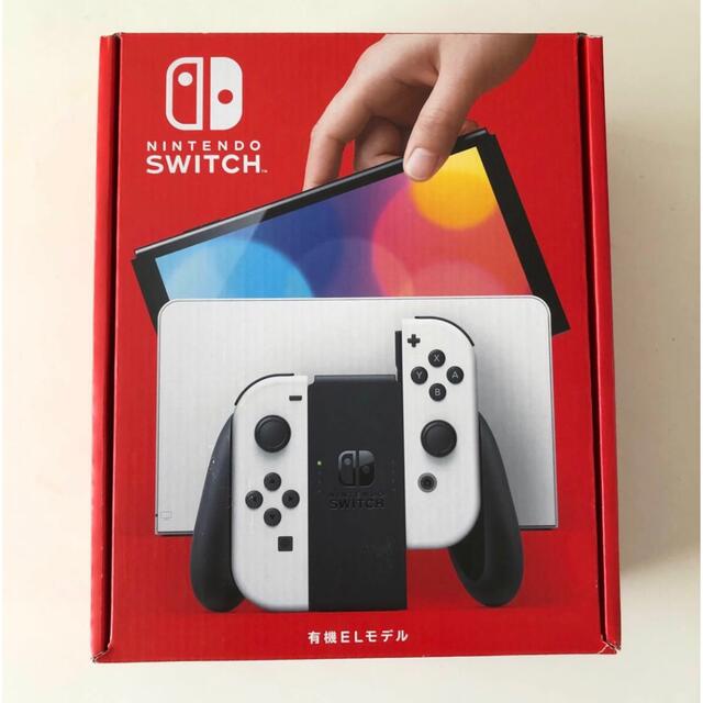 新品未開封 Nintendo Switch 有機ELモデル ホワイト 店舗印無し