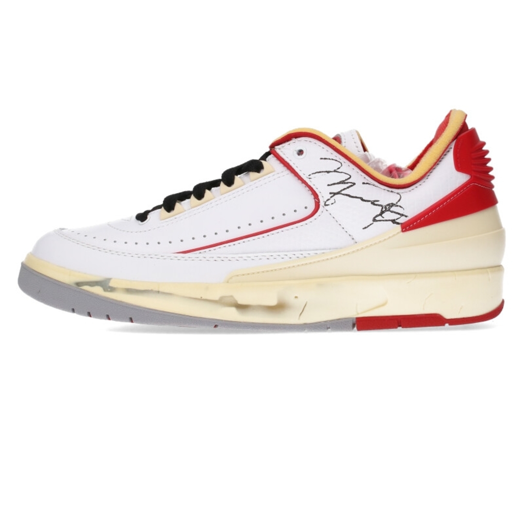 ナイキ オフホワイト AIR JORDAN 2 RETRO LOW SP DJ4375-106 エアジョーダン2レトロロースニーカー  メンズ 25cm