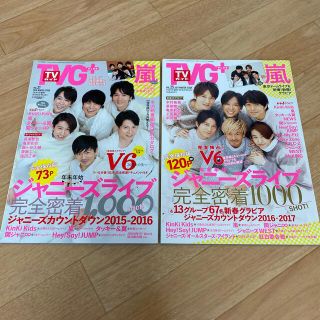 ブイシックス(V6)のTVガイドPLUS V6表紙2冊セット(アート/エンタメ/ホビー)