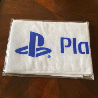 プレイステーション(PlayStation)のプレステ5 タオル　非売品　マフラータオル　ゲオ　未使用(その他)