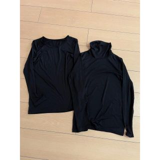 ユニクロ(UNIQLO)のキッズ150ヒートテック2枚セット(その他)