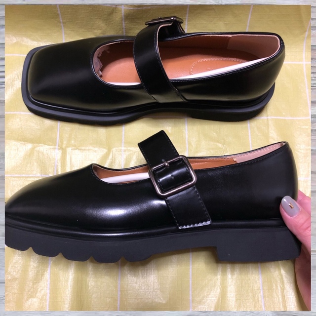 nugu  バックルストラップローファー レディースの靴/シューズ(ローファー/革靴)の商品写真