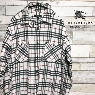 バーバリーブラックレーベル(BURBERRY BLACK LABEL)のBURBERRY BLACK LABEL バーバリー ノバチェック シャツ(シャツ)