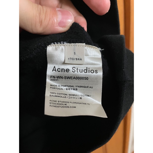 acne studios アクネ パーカー 黒 s 3