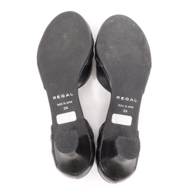 REGAL(リーガル)のREGAL リーガル　ハイヒール　レディース　ブラック レディースの靴/シューズ(ハイヒール/パンプス)の商品写真