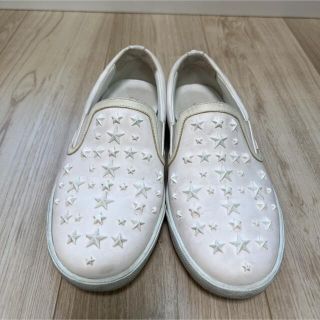クリスマスツリー特価!靴ジミーチュウ スタッズスリッポン 37