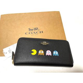 コーチ(COACH)の★新品 未使用★ コーチ COACH コーチ×パックマン コラボ 長財布　大人気(長財布)