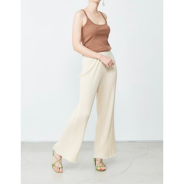 R JUBILEE Sheer Rib Pants アールジュビリー リブパンツ | monsterdog