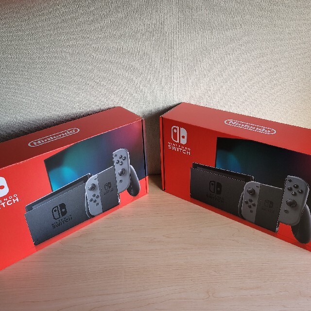 最適な材料 Switch Nintendo - グレー×２台 Joy-Con(L)/(R) Switch