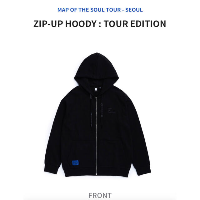 BTS MAP OF THE SOUL TOUR HOODY Lサイズ