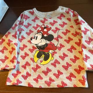 ディズニー(Disney)のミニーマウス　ロングTシャツ(Tシャツ/カットソー)
