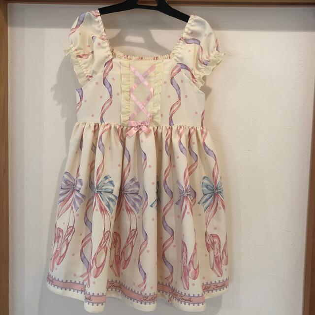 キッズ服女の子用(90cm~)タグ付き　シャーリーテンプル　ワンピース　120