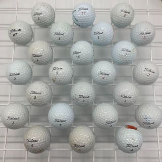 タイトリスト(Titleist)の【ロストボール】ゴルフボール　titleist　PRO V1他混合　24球（4）(その他)