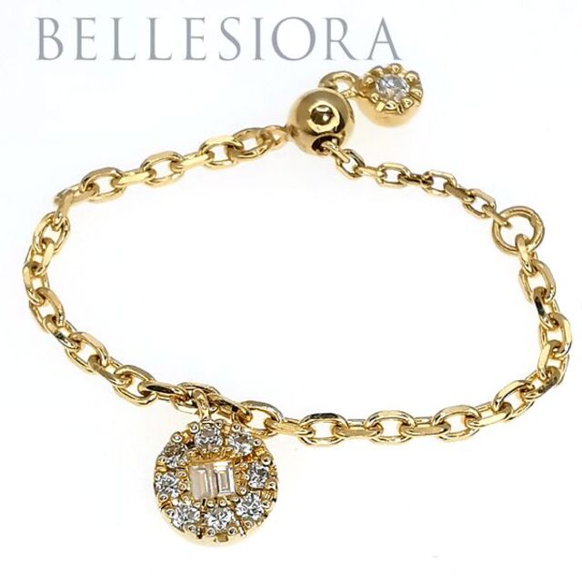 BELLESIORA - ベルシオラ K18 ダイヤモンド リング 0.07ct BELLESIORA ...