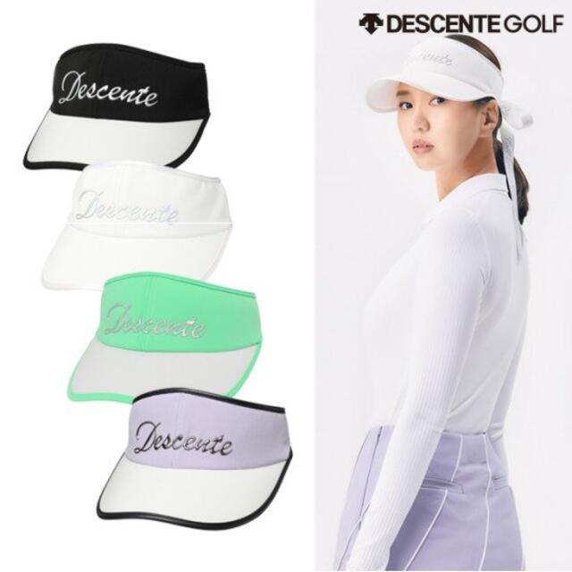 golf DESCENTE 韓国 デサント 帽子 ゴルフ サンバイザー - radiantbookstore.com