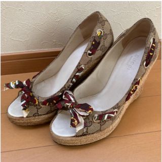 グッチ(Gucci)の【5/20まで出品ラストSALE】GUCCIのハイヒールサンダル(サンダル)