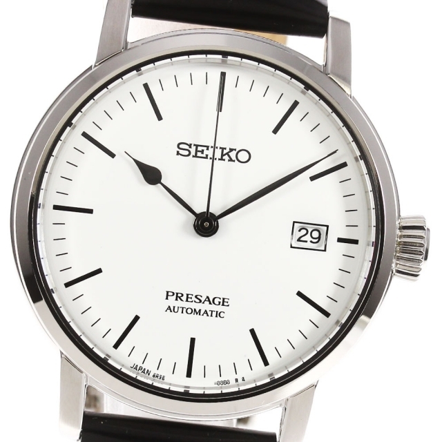 半額】 SEIKO - ☆極美品 セイコー プレサージュ メンズ 【中古】の