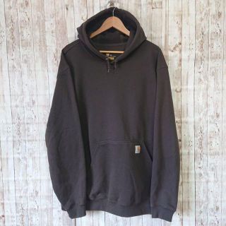 します カーハート☆企業刺繍ロゴ ブラウン L相当レア物 eRz67