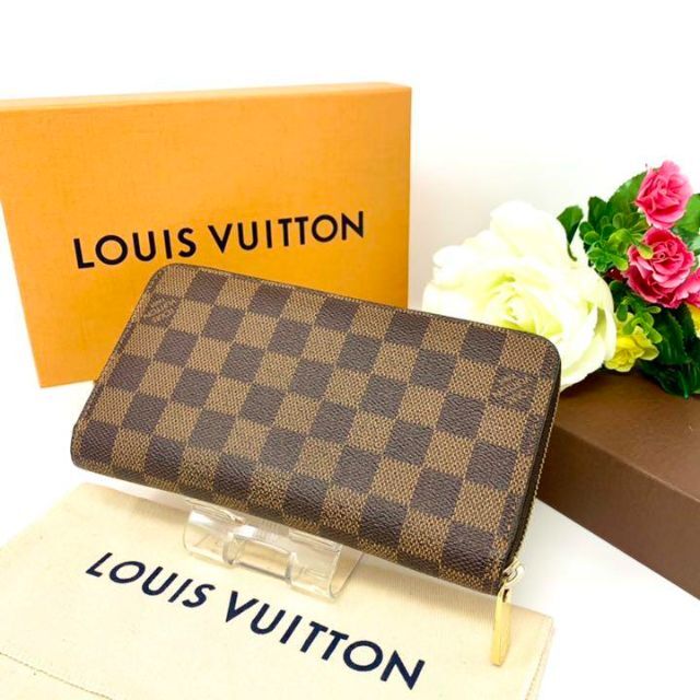 LOUIS VUITTON(ルイヴィトン)の⚠️YU♡様 専用⚠️【ジッピーウォレット ダミエ 】長財布 レディースのファッション小物(財布)の商品写真