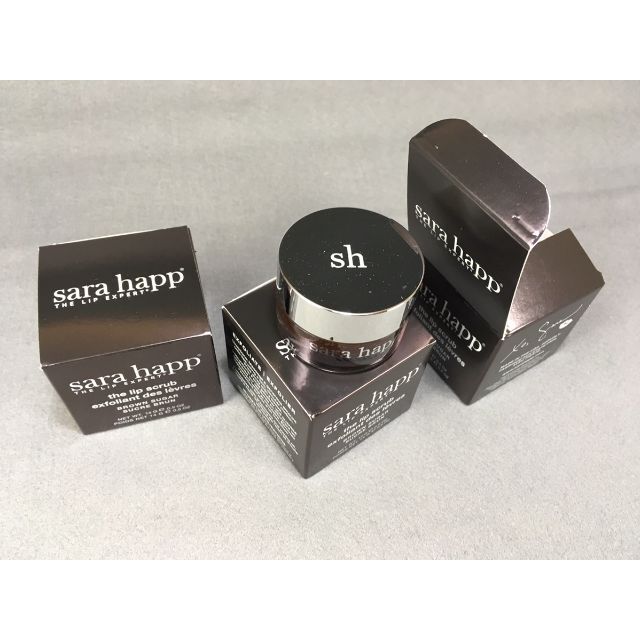 sara happ(サラハップ)の 新品 サラハップ  リップスクラブ ブラウンシュガー 14g/1個/2690円 コスメ/美容のスキンケア/基礎化粧品(リップケア/リップクリーム)の商品写真