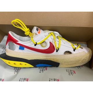 ナイキ ブレーザー LOW '77 x offwhite　24cm nike(スニーカー)