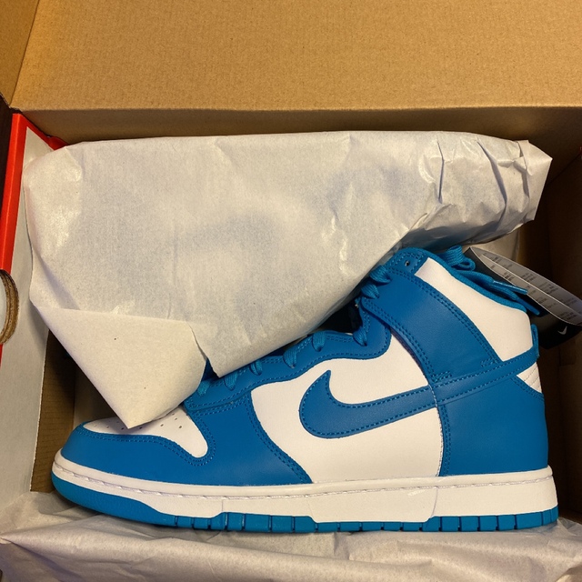 NIKE(ナイキ)の込みNike Dunk High "Championship Blue" 29 メンズの靴/シューズ(スニーカー)の商品写真