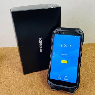 キョウセラ(京セラ)のau版　 TORQUE G04 KYV46SKA 64GB ブラック  S (スマートフォン本体)