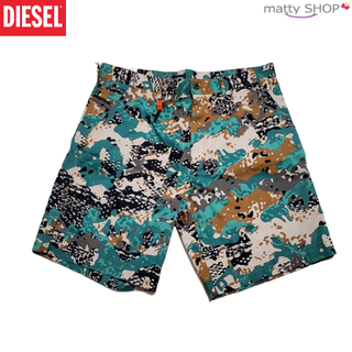 ディーゼル(DIESEL)の15 DIESEL ハーフパンツ カモ柄 サイズ31 新品(ショートパンツ)