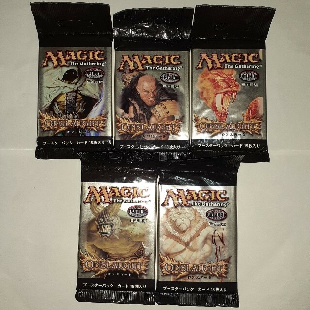 MTG オンスロート5パック+トーナメントパック+アライアンス3パック