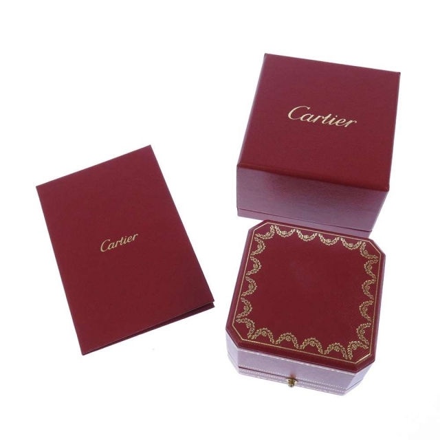 Cartier(カルティエ)のカルティエ ビーラブリング 6Pダイヤモンド 0.07ct K18PGピンクゴールド K18WGホワイトゴールド サイズ58 B4094300 メンズのアクセサリー(リング(指輪))の商品写真