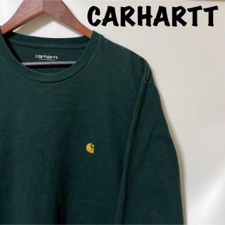 カーハート(carhartt)のCARHARTT カーハート ロンT ワンポイント 刺繍 Tシャツ 人気(Tシャツ/カットソー(七分/長袖))