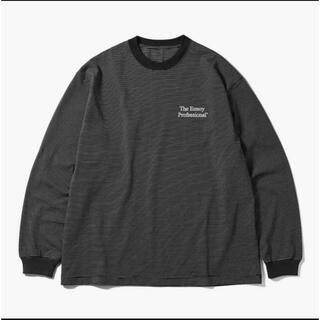 ワンエルディーケーセレクト(1LDK SELECT)のennoy L/S Border T-Shirt エンノイ ブラック Sサイズ(Tシャツ/カットソー(七分/長袖))