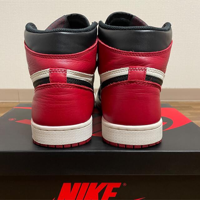 NIKE(ナイキ)の26cm AIR JORDAN 1 RETRO BRED TOE オマケ付 メンズの靴/シューズ(スニーカー)の商品写真