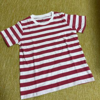 ムジルシリョウヒン(MUJI (無印良品))の無印良品　天竺編みTシャツ　120cm【新品】(Tシャツ/カットソー)