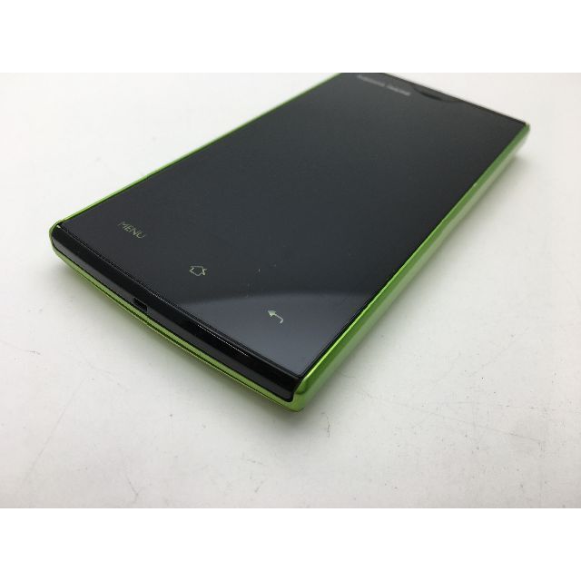 SHARP(シャープ)のsoftbank AQUOS PHONE 103SH グリーン◆中古◆384 スマホ/家電/カメラのスマートフォン/携帯電話(スマートフォン本体)の商品写真