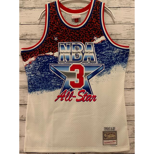 MITCHELL & NESS(ミッチェルアンドネス)のEwing 3 1991 East NBA オールスター パトリック ユーイング メンズのトップス(タンクトップ)の商品写真