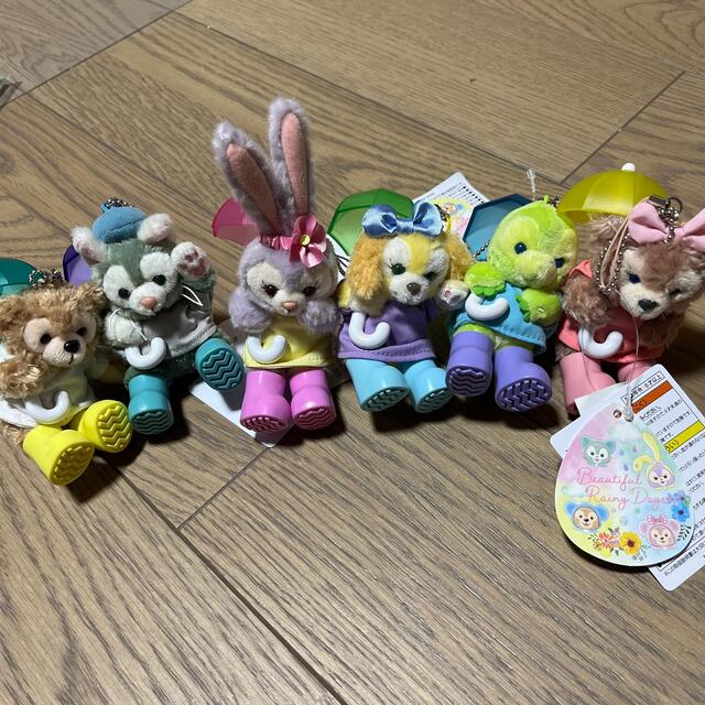 レイニーデイズ　ディズニー　ぬいぐるみストラップキャラクターグッズ