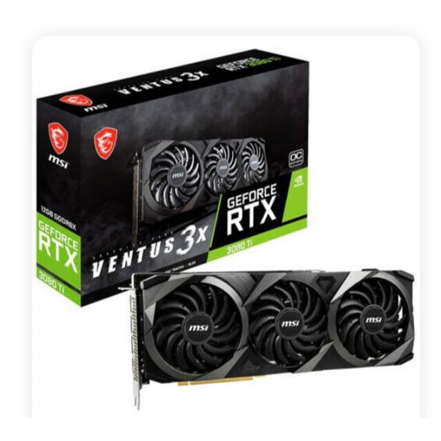 GeForce RTX 3080 Ti VENTUS 3X 12G OC 未開封