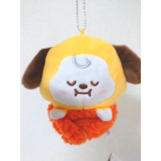 ビーティーイシビル(BT21)のBT21ボールチェーン付き ぬいぐるみ CHIMMY(アイドルグッズ)