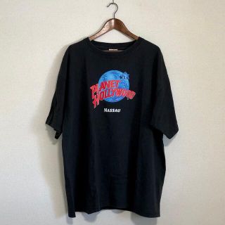 vintage 古着 90s tee planet HOLLY WOOD(Tシャツ/カットソー(半袖/袖なし))