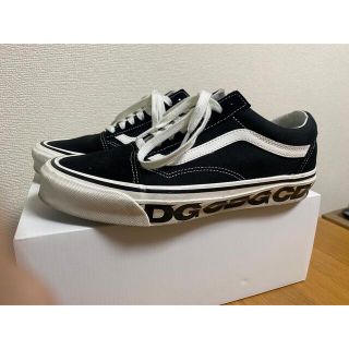 コムデギャルソン(COMME des GARCONS)の【限定値下げ】CDG VANS スニーカー 27cm オールドスクール　ブラック(スニーカー)