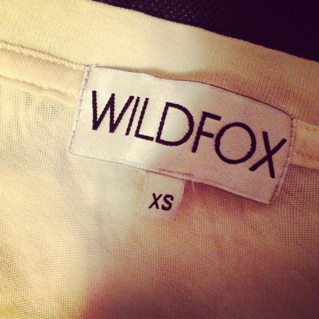 WILD FOX Ｔシャツ レディースのトップス(Tシャツ(半袖/袖なし))の商品写真